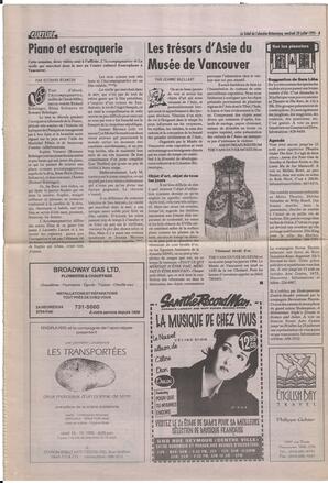 Le Soleil de Colombie-Britannique, July 28, 1995, page 8