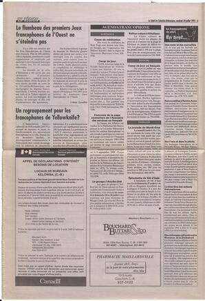 Le Soleil de Colombie-Britannique, July 28, 1995, page 6