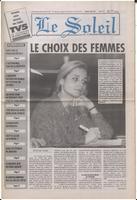 Le Soleil de Colombie-Britannique, July 21, 1995