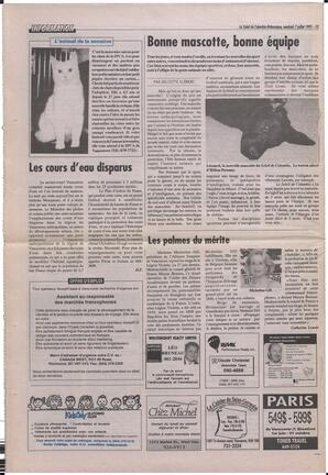 Le Soleil de Colombie-Britannique, July 7, 1995, page 12