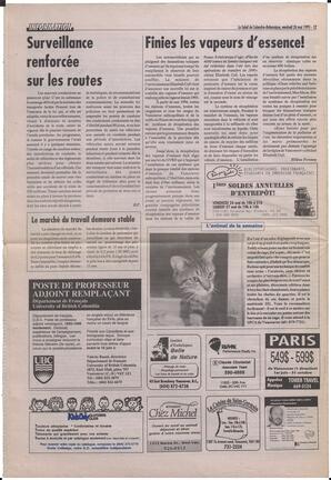 Le Soleil de Colombie-Britannique, May 26, 1995, page 12
