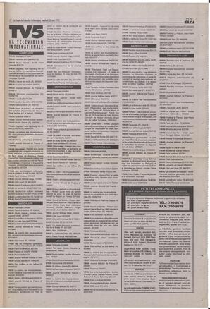 Le Soleil de Colombie-Britannique, May 26, 1995, page 11