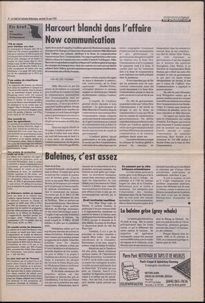 Le Soleil de Colombie-Britannique, May 26, 1995, page 3