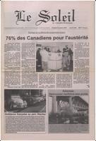 Le Soleil de Colombie-Britannique, January 27, 1995