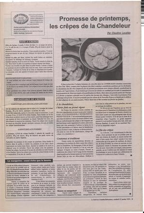 Le Soleil de Colombie-Britannique, January 27, 1995, page 9
