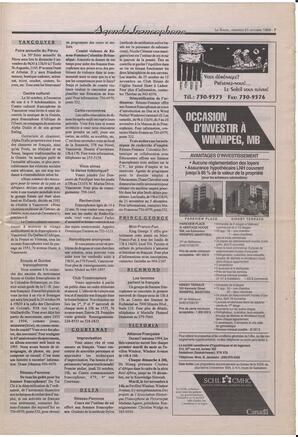 Le Soleil de Colombie-Britannique, October 21, 1994, page 7