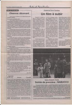 Le Soleil de Colombie-Britannique, October 21, 1994, page 6