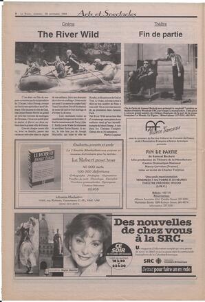 Le Soleil de Colombie-Britannique, September 30, 1994, page 6