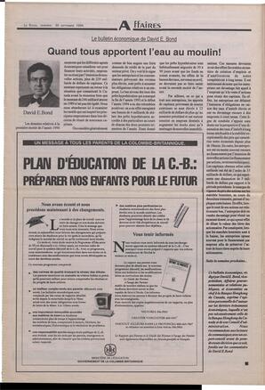 Le Soleil de Colombie-Britannique, September 30, 1994, page 4