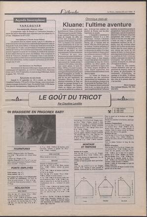 Le Soleil de Colombie-Britannique, August 26, 1994, page 7