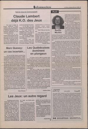 Le Soleil de Colombie-Britannique, August 26, 1994, page 3