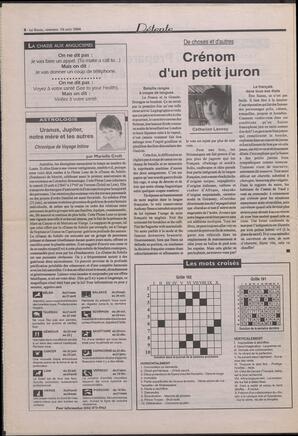Le Soleil de Colombie-Britannique, August 19, 1994, page 8