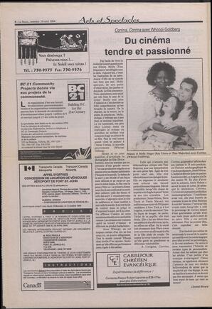 Le Soleil de Colombie-Britannique, August 19, 1994, page 6