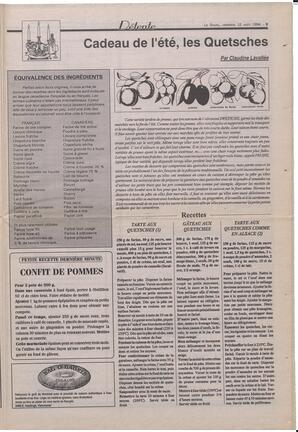 Le Soleil de Colombie-Britannique, August 12, 1994, page 9