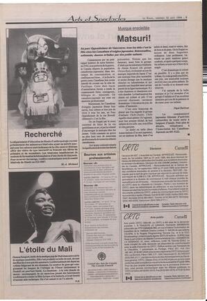 Le Soleil de Colombie-Britannique, August 12, 1994, page 5