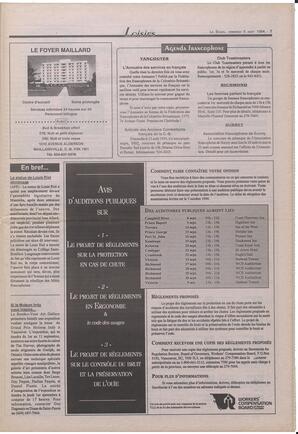 Le Soleil de Colombie-Britannique, August 5, 1994, page 7