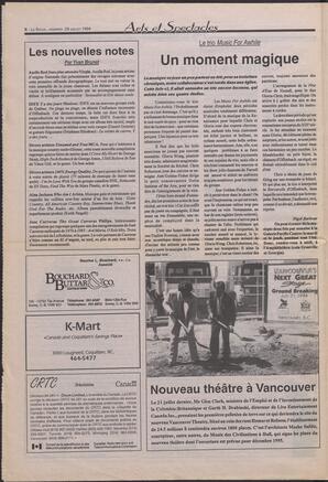 Le Soleil de Colombie-Britannique, July 29, 1994, page 6