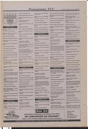 Le Soleil de Colombie-Britannique, July 22, 1994, page 11