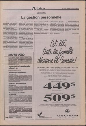 Le Soleil de Colombie-Britannique, July 22, 1994, page 5