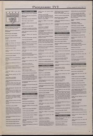 Le Soleil de Colombie-Britannique, January 21, 1994, page 11