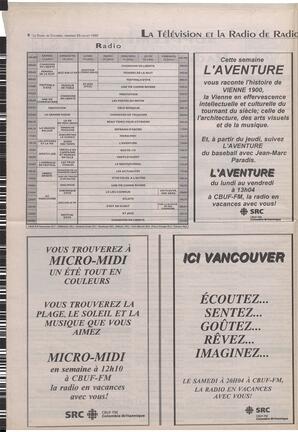 Le Soleil de Colombie-Britannique, July 23, 1993, page 6