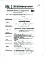 Le Moustique Pacifique: Association des écrivains francophones de la Colombie-Britannique