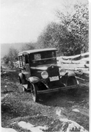 First Cooperative Store delivery truck, dated before 1945