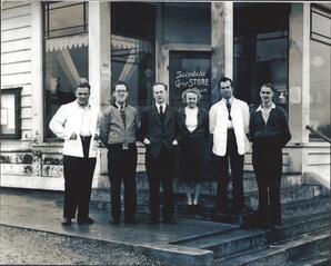 Second Sointula Cooperative Store and Staff
