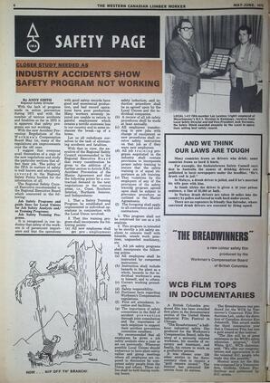   The Western Canadian Lumber Worker, Vol. XL No. 4, May-Jun. 1972   , page 6