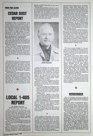   The Western Canadian Lumber Worker, Vol. XLVIII No. 7, Aug. 1980   , page 12