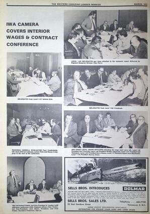   The Western Canadian Lumber Worker, Vol. XL No. 2, Mar. 1972   , page 6