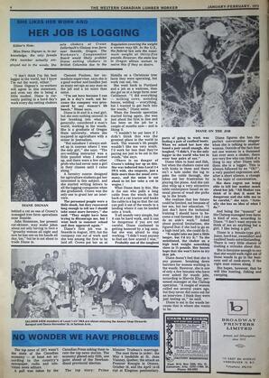  The Western Canadian Lumber Worker, Vol. XL No. 1, Jan.-Feb. 1972   , page 4