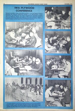   The Western Canadian Lumber Worker, Vol. XXXIX No. 10, Nov. 1971   , page 10