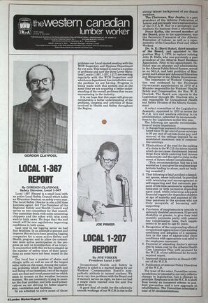   The Western Canadian Lumber Worker, Vol. XLVIII No. 7, Aug. 1980   , page 4