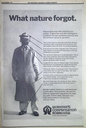   The Western Canadian Lumber Worker, Vol. XXXIX No. 8, Sep. 1971   , page 9
