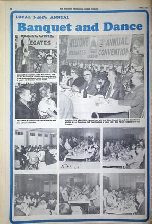   The Western Canadian Lumber Worker, Vol. XXXIX No. 5, May. 1971   , page 14