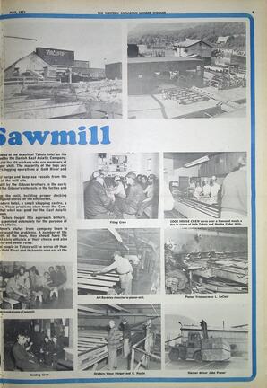   The Western Canadian Lumber Worker, Vol. XXXIX No. 5, May. 1971   , page 9