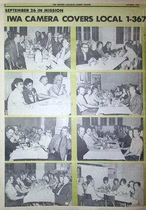   The Western Canadian Lumber Worker, Vol. XXXVIII No.7, Oct. 1970   , page 8