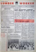 The Western Canadian Lumber Worker, Vol. XXXVIII No.5, Aug. 1970