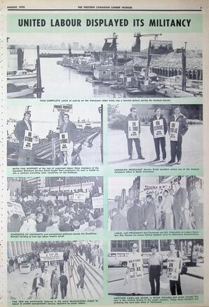   The Western Canadian Lumber Worker, Vol. XXXVIII No.5, Aug. 1970   , page 7