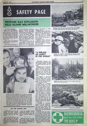   The Western Canadian Lumber Worker, Vol. XXXVIII No.2, Feb. 1970   , page 5