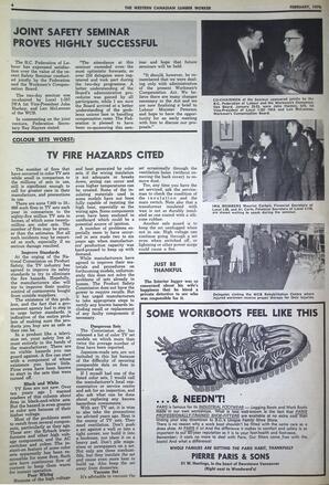   The Western Canadian Lumber Worker, Vol. XXXVIII No.2, Feb. 1970   , page 4