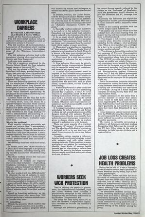   The Western Canadian Lumber Worker, Vol. XLVIII No. 5, May. 1980   , page 13