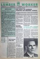 The Western Canadian Lumber Worker, Vol. XXXVII, No. 12, Oct. 1969