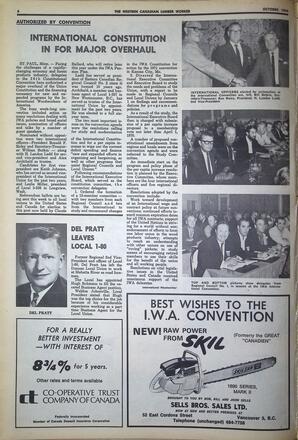   The Western Canadian Lumber Worker, Vol. XXXVII, No. 12, Oct. 1969   , page 6