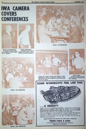   The Western Canadian Lumber Worker, Vol. XXXVII, No. 11, Sep. 1969   , page 8
