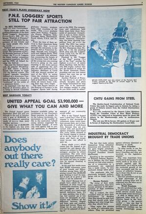   The Western Canadian Lumber Worker, Vol. XXXVII, No. 11, Sep. 1969   , page 7