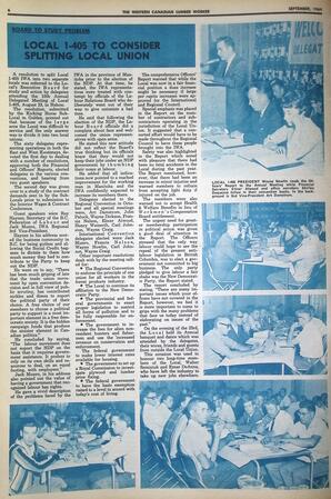   The Western Canadian Lumber Worker, Vol. XXXVII, No. 11, Sep. 1969   , page 6