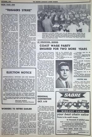   The Western Canadian Lumber Worker, Vol. XXXVII, No. 11, Sep. 1969   , page 3