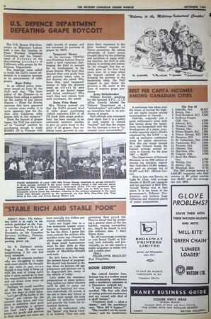   The Western Canadian Lumber Worker, Vol. XXXVII, No. 11, Sep. 1969   , page 2